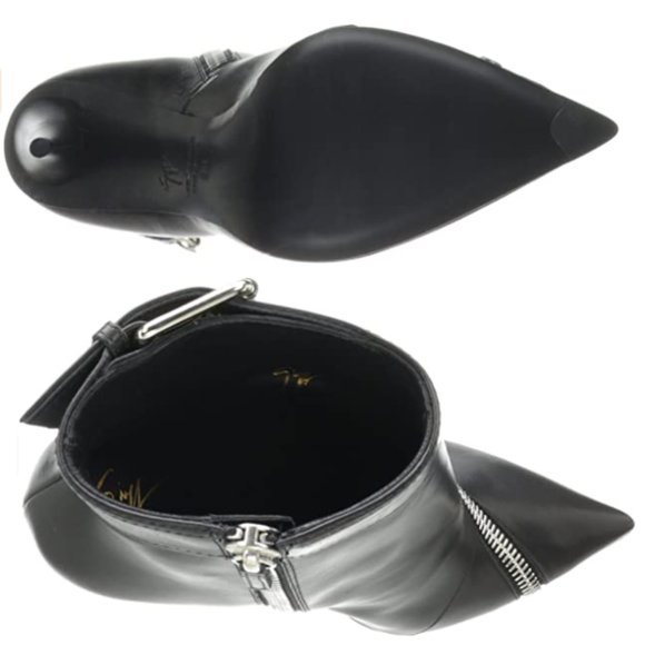 Giuseppe Zanotti Women's Cross-Zip Ankle Bootie 37 = US 6.5 - Picture 10 of 12